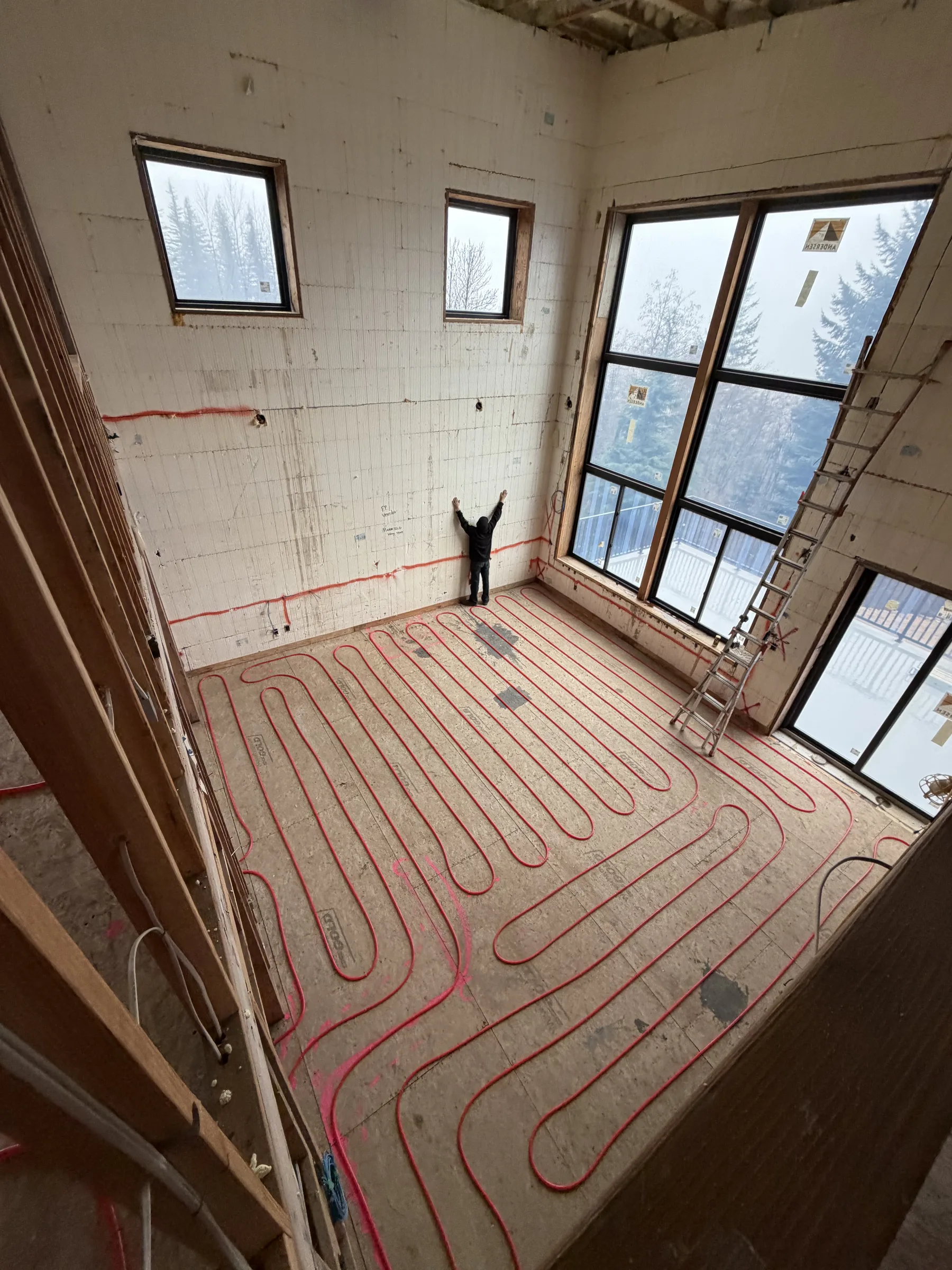 Radiant floor systems