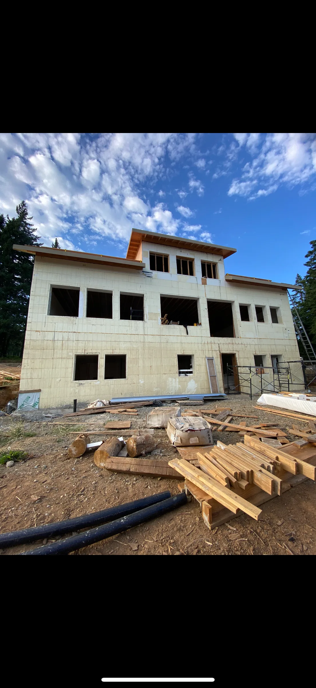 Hillside and view builds